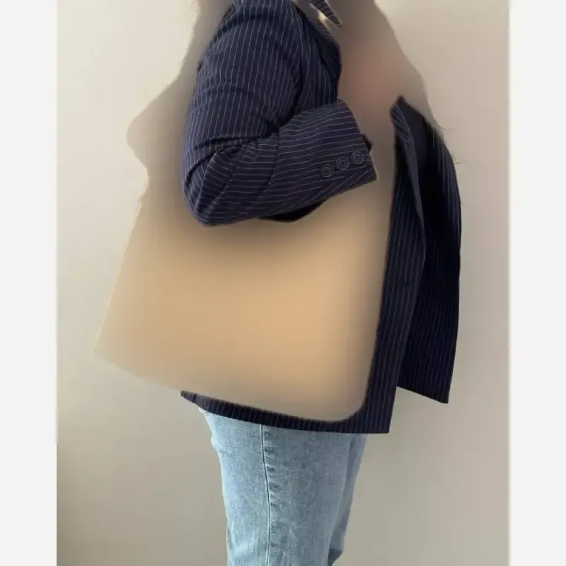کیف زنانه بند گره شرانگ خارجی همراه کیف آرایش سایز 33-38