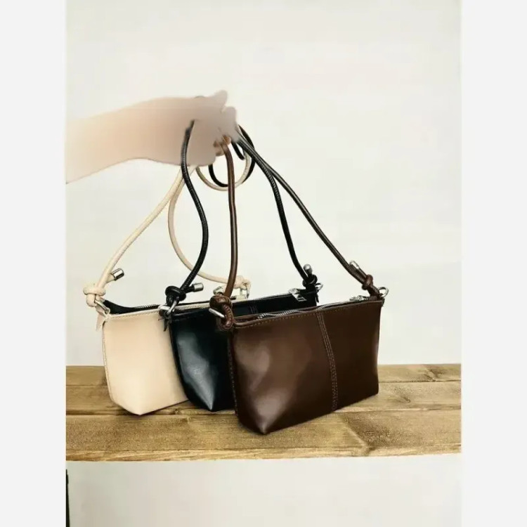 کیف فانتزی صابونی شیک رنگ بندی متنوع سایز 22 در 12