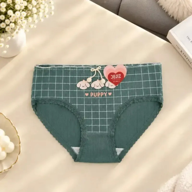 شورت عروسکی وارداتی تمام نخ ضد حساسیت طرح دخترونه سایز 36 تا 40