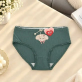 شورت عروسکی وارداتی تمام نخ ضد حساسیت طرح دخترونه سایز 36 تا 40
